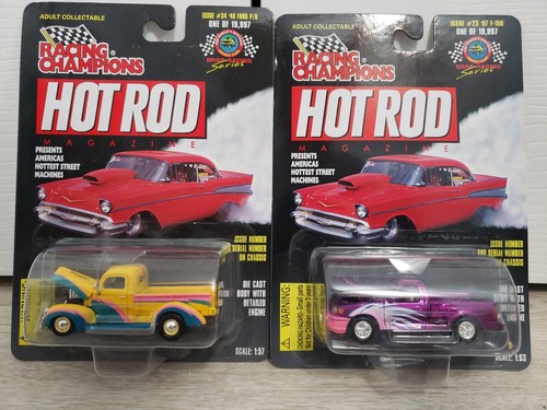 Racing Champions Hot Rod Magazine Lot of 9 Diecast Cars Factory Sealed. Various - Picture 3 of 7