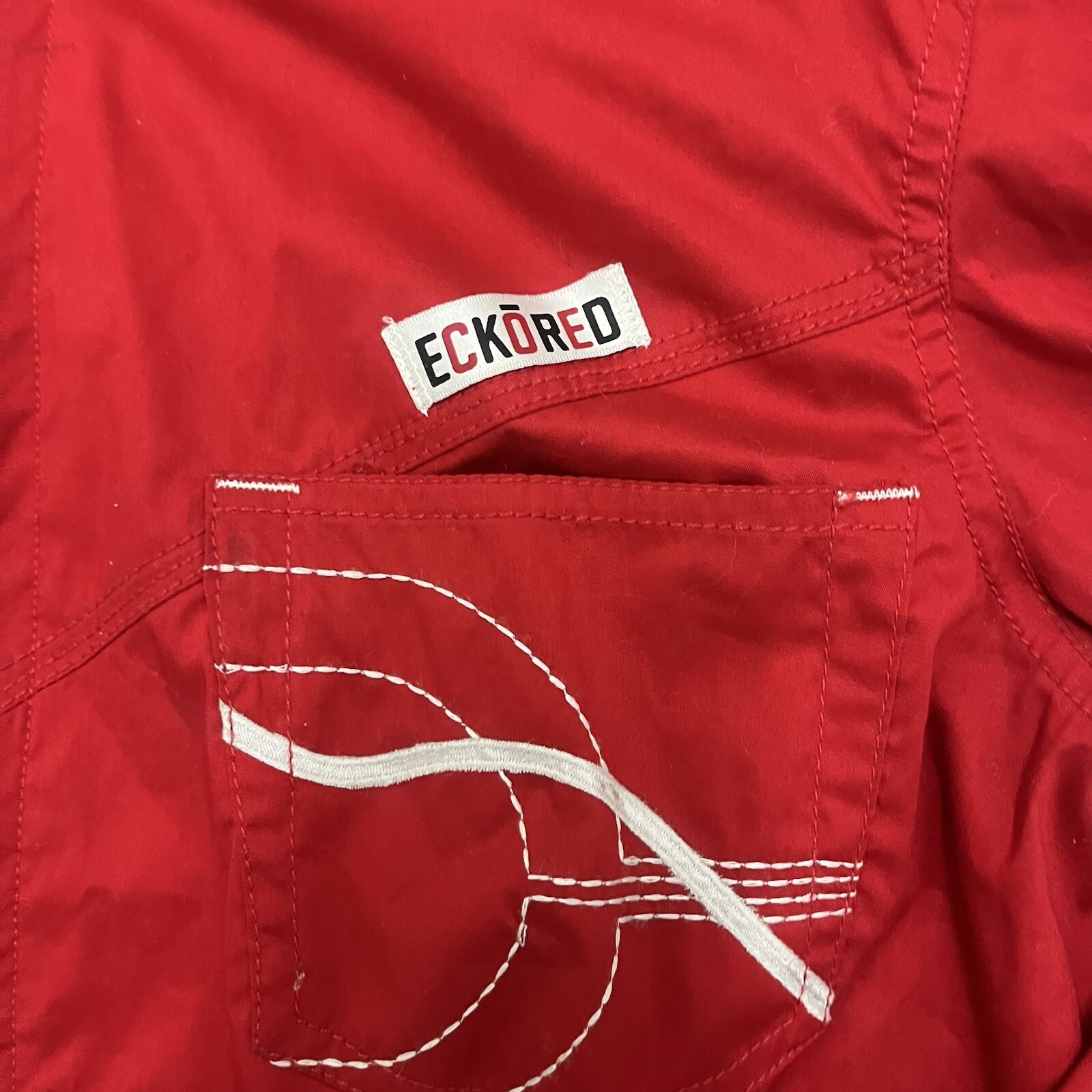 Vintage Ecko Red Basic Jacket Womens Size XL Crop… - image 4