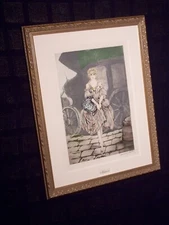 Louis Icart - Original Etching - Manon