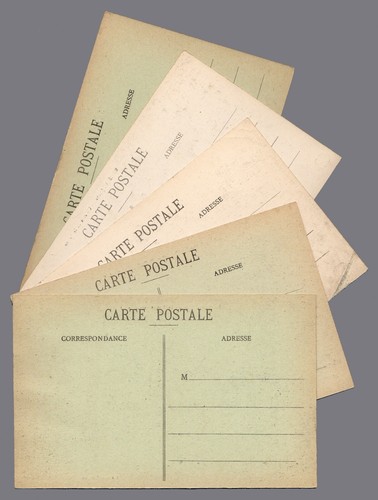 #42665 Estissac (Aube), France 1900s. Set of 5 unused genuine postcards - Picture 2 of 7