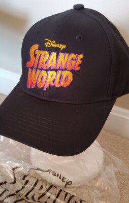 Disney Strange World Baseball Cap Black Adjustable strap New! | eBay