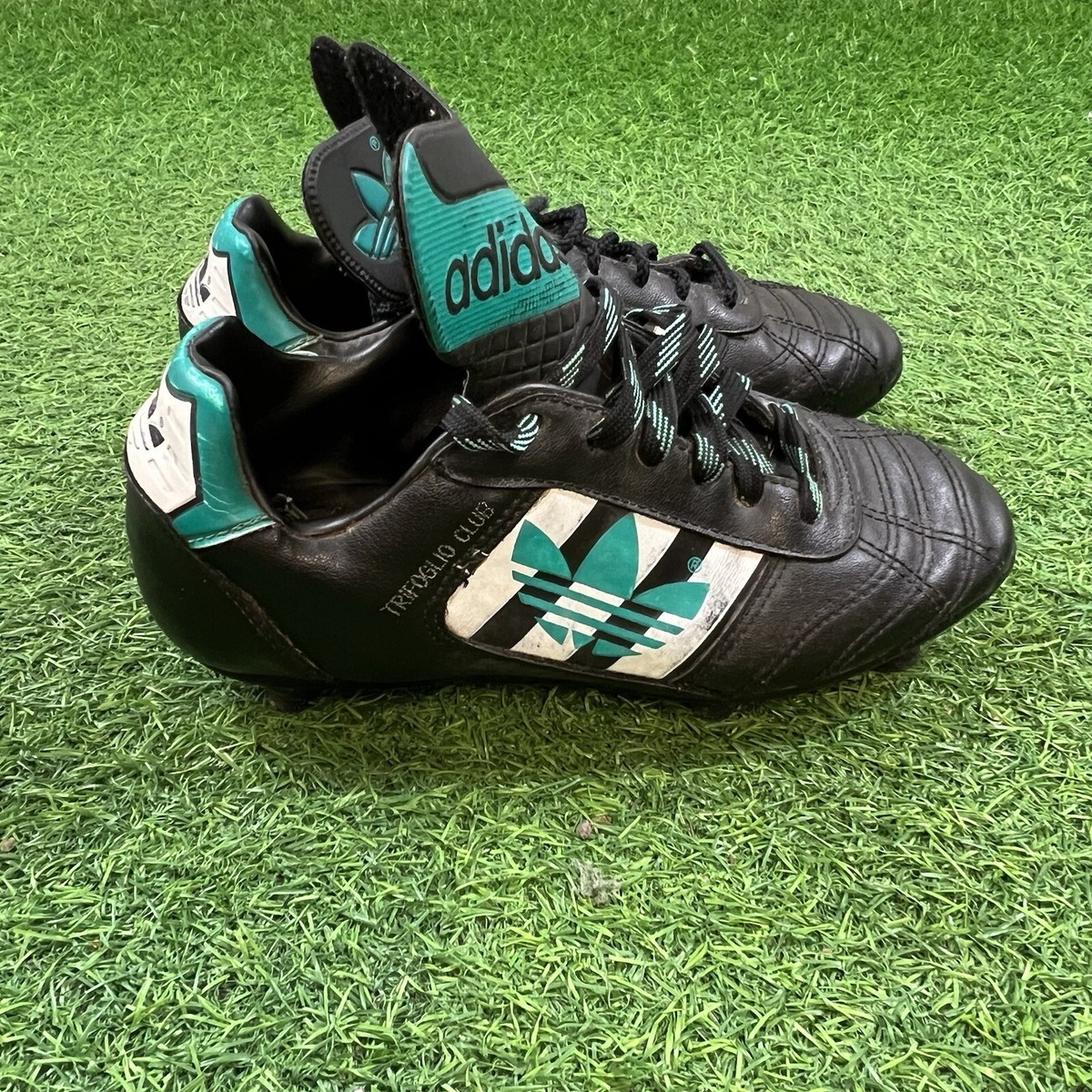 Adidas Trifoglio Club 1990 Football Boots Adults Size 4 Box 11 | eBay
