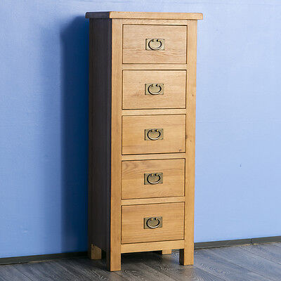 oak tall boy dresser