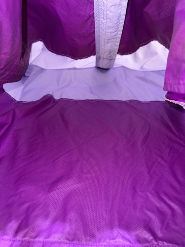 NORTH FACE Girls Windbreaker Spring Jacket Lavender Purple Size XL (18) Full Zip - Picture 14 of 14