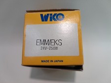 EMM EKS WIKO Projector Lamp 250W 24V AV/Photo Bulb NOS Made in Japan