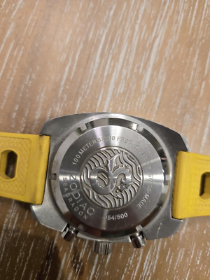 Zodiac Mens' ZO3009 Limited Edition Swiss Made Yellow Sea Dragon
