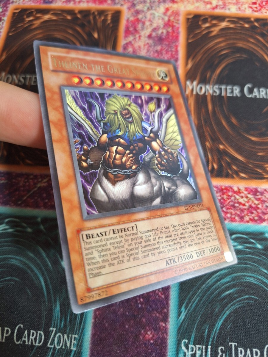 Yu-Gi-Oh! Theinen The Great Sphinx EP1-EN001 Ultra Rare Unlimited
