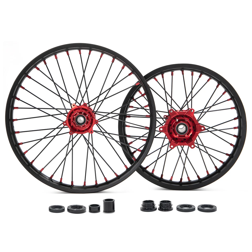 CRF450RX 21" Front 18" Rear Wheel Set for Honda CRF250R CRF450R 14-25 CRF250RX - Image 2 of 4