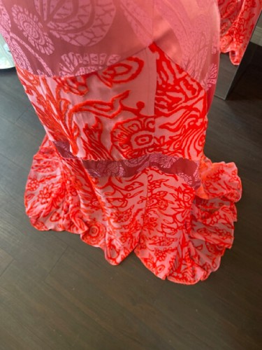 Peter Pilotto Devore Velvet Maxi Skirt NWT1-382-52321 - Picture 2 of 9