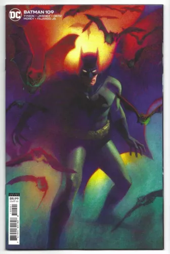 Batman #109 2021 Unread 1st Print Joshua Middleton Card Stock Variant DC Comic
