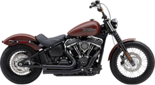 Cobra Black Speedster Short 909 Exhaust System 18-20 Harley Softail M8 6712B