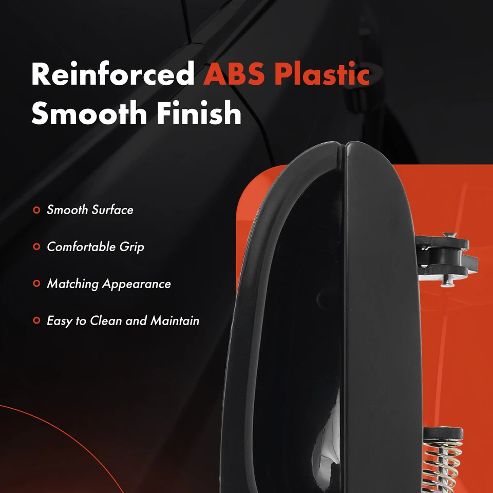 Manija de puerta exterior negra para Chrysler Concorde Dodge Intrepid Eagle trasera izquierda Foto 4 de 4