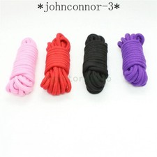 New 10M/33ft Bondage Rope Japanese Cotton Restraint Soft Touch Tie Up US Seller