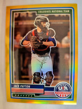 2023 Panini USA Baseball Stars & Stripes #79 JACK PAYTON GOLD PRIZM #ED 10/10