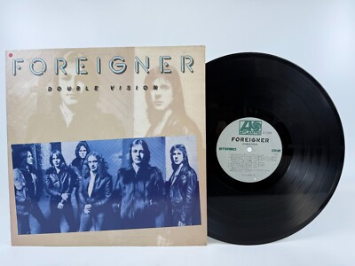 Foreigner - Double Vision - 1978 Atlantic Records 33 RPM Vinyl - Hot Blooded VG+