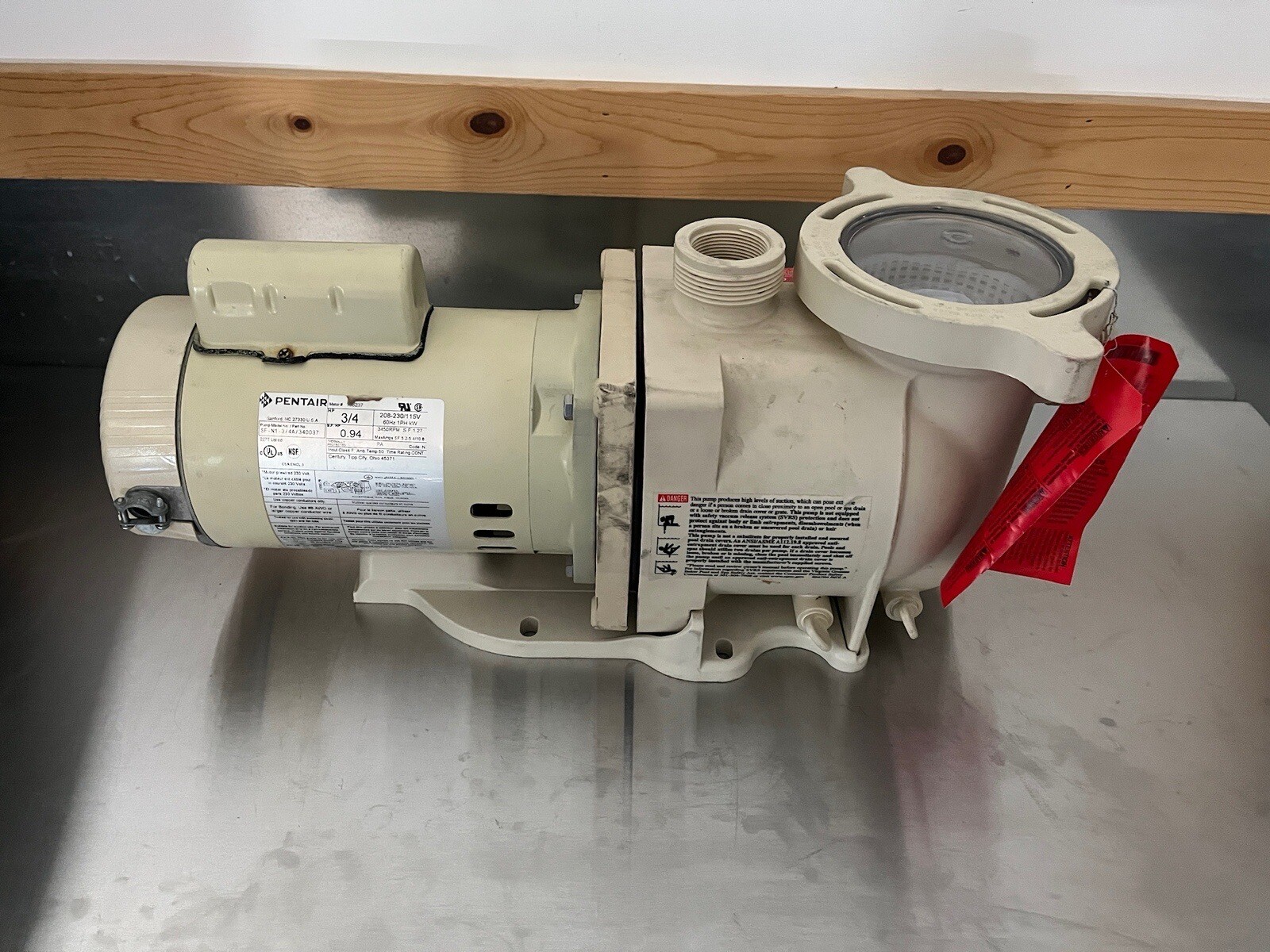 Pentair SuperFlo High Performance Pool Pump 1 HP eBay
