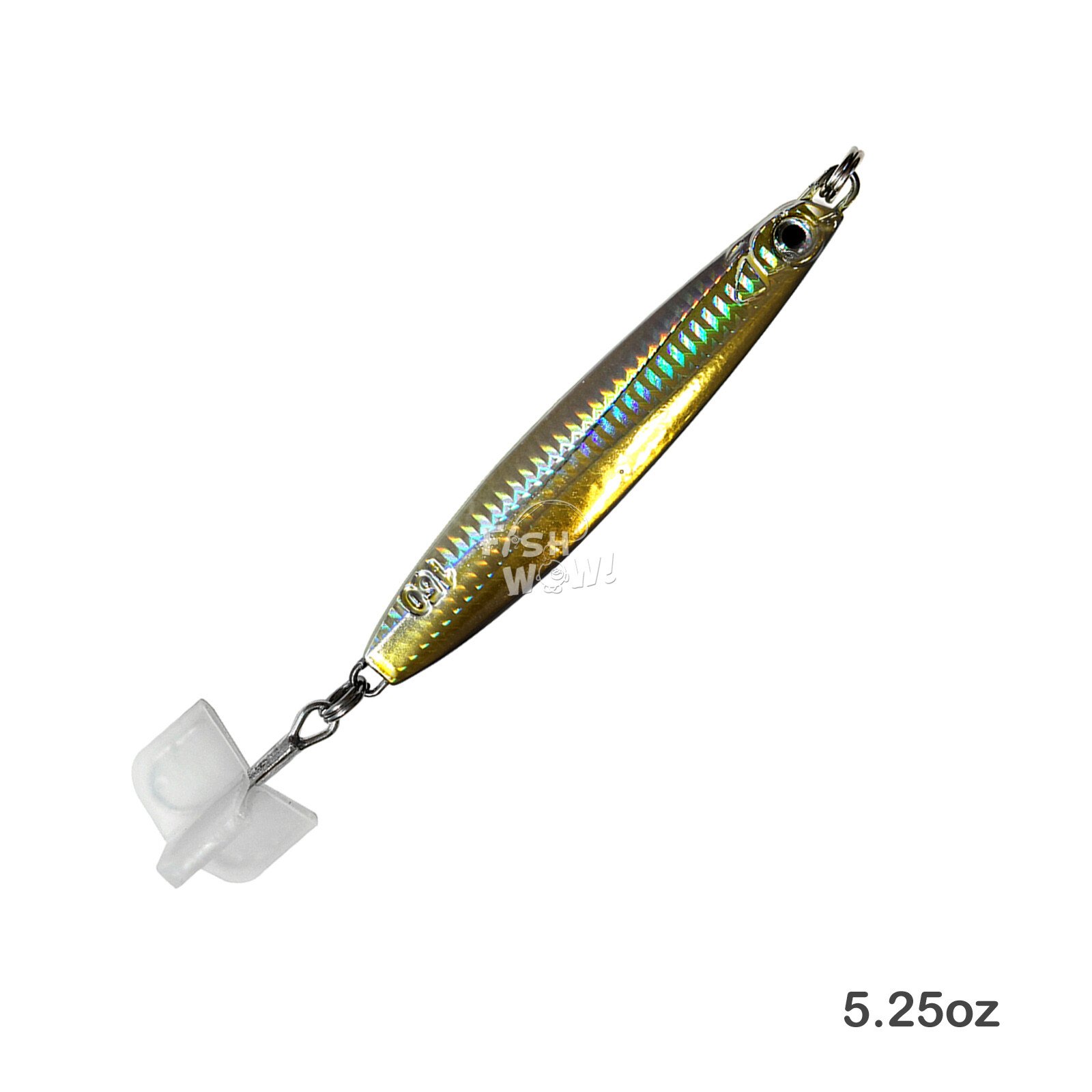 20pcs 150g colt sniper Fishing Vertical jig 5.25oz MUSTAD Treble Hook Gold - Image 4