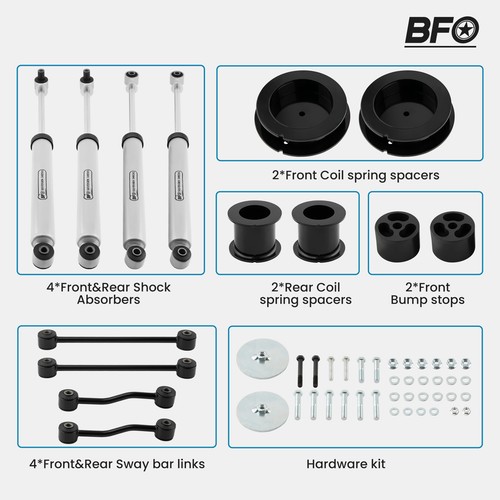 3.5" Suspension Lift Kit w/Shocks fit for Jeep Gladiator JT 4WD 2020-2022 - Picture 5 of 12