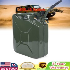 Can 5 Gallon 20L Gas Gasoline Oil  Backup Metal Steel Tank