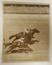 Santa Anita Park Horse Racing Photo Finish Line Comose F. Toro Vi Hi Run  Pierce