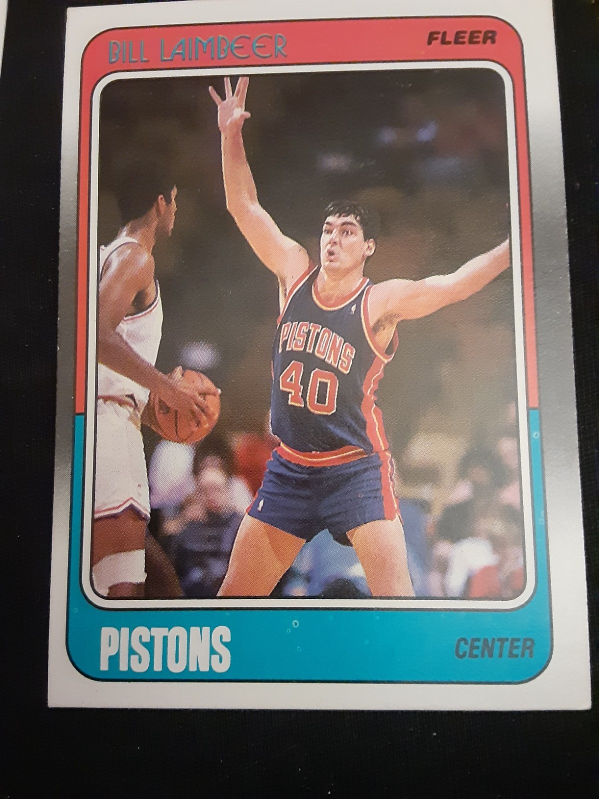 1988-89 Fleer - Bill Laimbeer #42