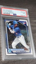 2024 Bowman Chrome Prospects Arjun Nimmala #BCP142 Graded PSA 9 Mint Rookie