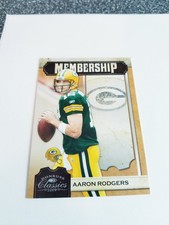 AARON RODGERS 2009 DONRUSS CLASSICS MEMBERSHIP INSERT SILVER #25/250 PACKERS #1