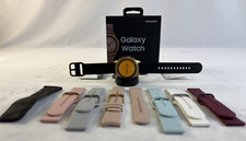 Samsung Galaxy Watch SM-R815U Rose Gold 42mm Good Condition w/ 7 Bands