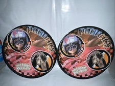 Star Wars Plastic Children's Plate and Bowl Set with Lucas Films Stamp.