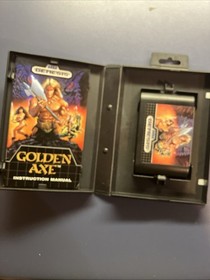 Golden Axe (Sega Genesis 1989) Complete CIB With Manual