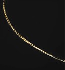1 Mm 14 Karat Box Chain Necklace — photo 2