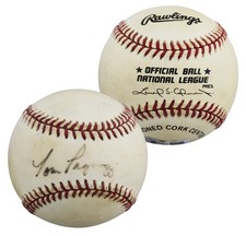 Cardinals Tom Pagnozzi Authentic Signed  Coleman ONL Baseball BAS #BU64186