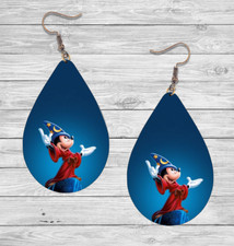 Mickey Mouse Earrings w/ Hypoallergenic Hooks
