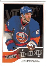 2011 Upper Deck Victory Hockey Justin DiBenedetto Rookie #231