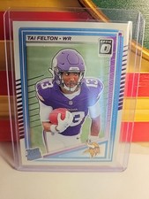 Tai Felton 2025 Panini Donruss Optic Rated Rookie Minnesota Vikings #239