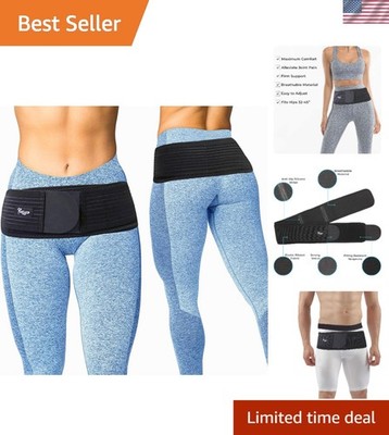Adjustable SI Joint Support Belt for Men & Women - Relieves Sciatica Pain 30-45 