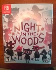 NEW/Sealed Night in the Woods Collector's Edition (Nintendo Switch) Limited Run