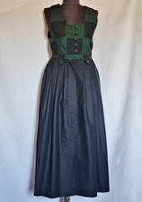 DRESS VINTAGE LODEN FREY TRACHTEN TYROL OKTOBERFEST DIRNDL WOMEN:US 8/EU 36