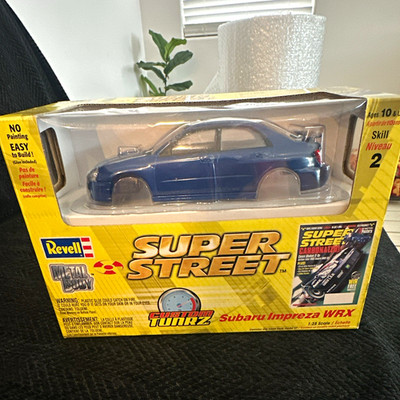 Revell Subaru Impreza WRX 1/25 Model Kit Metal Body Not Painted 85-1548