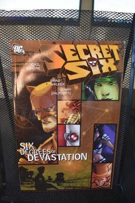 Secret Six Volume 1 Six Degrees of Devastation DC TPB 2007 Gail Simone Catman