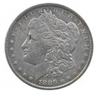 Early - 1886 Morgan Silver Dollar - 90% US Coin *813 — photo 1