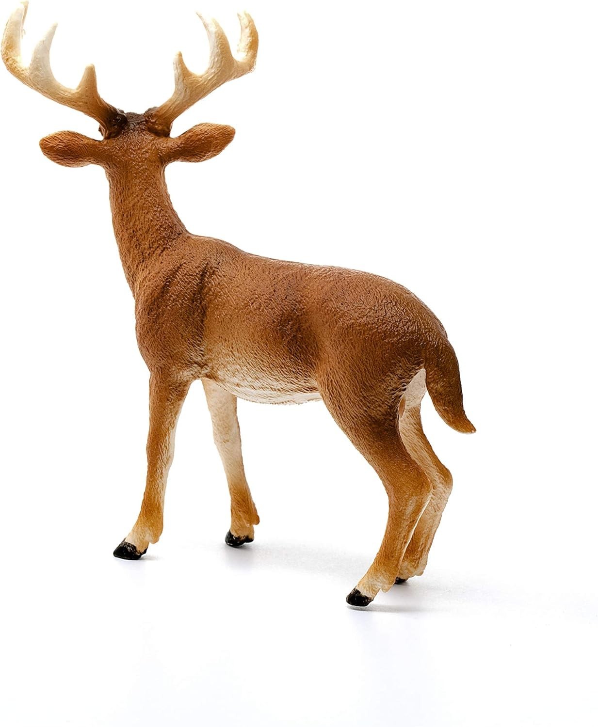 Wild Life White-Tailed Buck: Realistic Animal Figurine for Creative Play