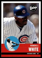 2001 Upper Deck Vintage Rondell White Chicago Cubs #217