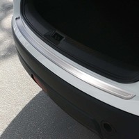 Ladekantenschutz StoßStange FüR Nissan Qashqai J10 2007-2013 Edelstahl GebüRstet