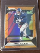 2016 Panini Prizm - Andre Williams #7 Orange Prizm /299