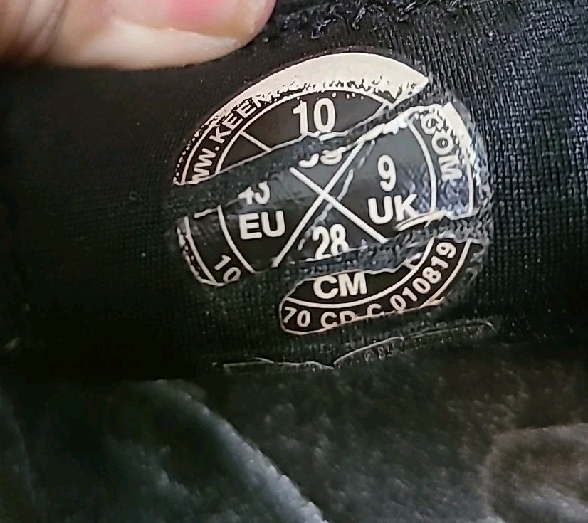 Sandali da trekking Keen da uomo Newport in pelle marrone impermeabili taglia 10