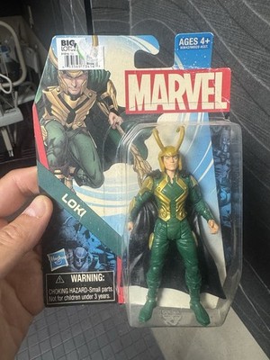 LOKI ( 4.5'' )  ( BIG LOTS ) 2014 MARVEL UNIVERSE AVENGERS BASIC ACTION FIGURE