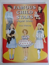 Vintage Child Stars Paper Doll Book By Tom Tierney Excellent Condition Uncut