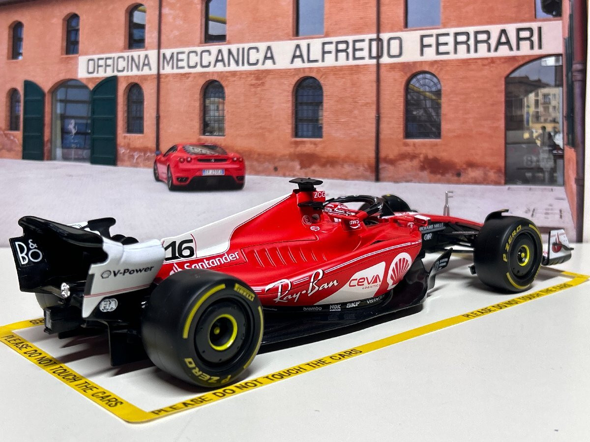 Burago 1/18 Ferrari Sf 23 16 Las Vegas Usa Gp 2023 Charles