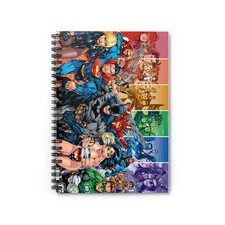 Superhero Spiral Notebook, Comic Notebook, Superhero Journal, School Supplies